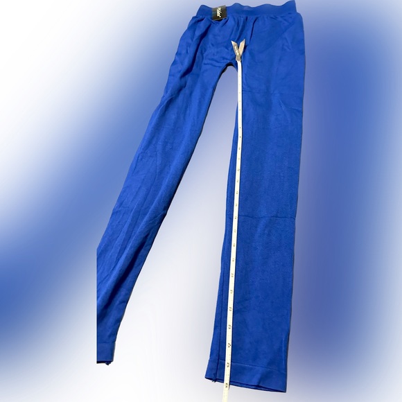 NWT Blue Leggings | OS Regular - Picture 10 of 10